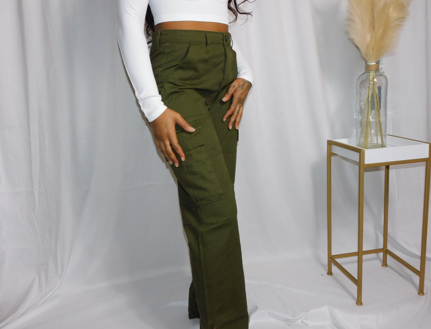 Green Cargo Pants